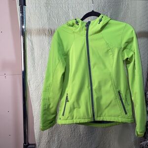 BLACK DIAMOND “DOUBLE DIAMOND”, Fall Jacket, Light Shell, Cozy Lined, Used.